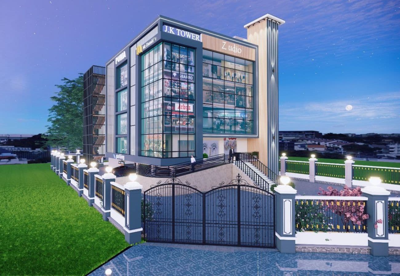 Modern house exterior